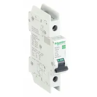 SCHNEIDER ELECTRIC IEC Miniature Circuit Breaker: 4 A Amps, 60V DC, 14kA at 120/240V AC, Screw Clamp (MPN M9F42104)