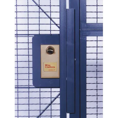 WIRECRAFTERS Sliding Door Turn Knobs: Sliding Door Turn Knobs, Unfinished, Steel, Gold - Door Locks & Latches for WireCrafters Wire Partitions