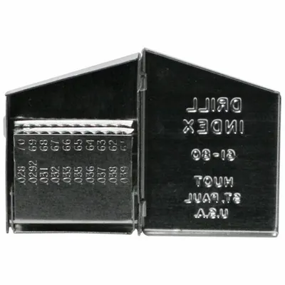HUOT Drill Bit Index: 20 Compartments - Drill Bit Indexes