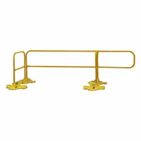 GARLOCK SAFETY SYSTEMS Guardrail: 9 5/8 ft x 3 3/8 ft, 18 3/4 in Mid-Rail Ht, Permanent, Guardrail (MPN 407431S)