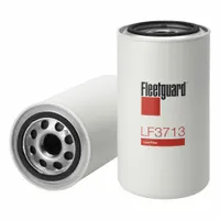 Spin-on oil filter for Doosan vehicles. Overall height 8 in, thread size 1"-16. Interchanges with Baldwin B7181. Removes contaminants from engine oil to protect engine components