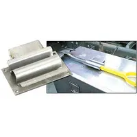 Shovel Holder: Stainless Steel, Plain, Dump Truck Class Heavy (MPN SH675SS)