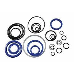 This seal kit is a replacement component for Dayton pallet jacks. It is used to repair hydraulic seals, restoring lifting performance and preventing fluid leaks during maintenance. Suitable for use in pallet jack repair and overhaul.