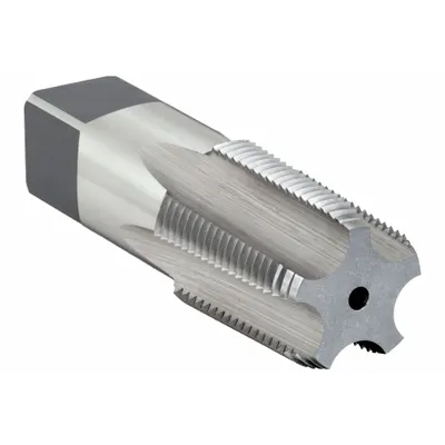 CHICAGO-LATROBE Pipe and Conduit Thread Tap: 1"-11.5 NPT, 5 Flute, Semi-Bottoming Chamfer (MPN 385513) - General Purpose Pipe Taps