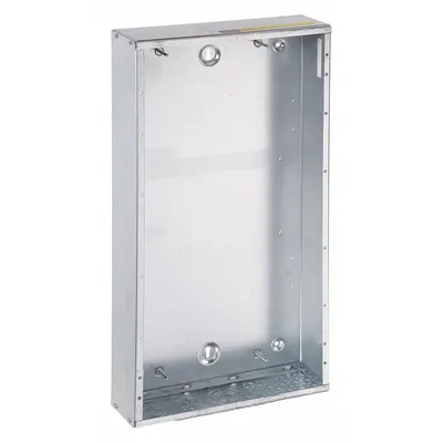 SQUARE D Panelboard Enclosure: 68 in Lg, 1, 42 Spaces, 400 A Amps, Steel, 1D917 - Enclosure Boxes for Square D NQ Series Panels