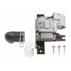 OEM replacement pump drain for Electrolux washing machines. Removes water from the appliance during the drain cycle. Constructed to original specifications for proper water evacuation.