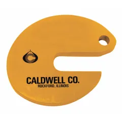 These CALDWELL pipe hooks are designed for lifting and transporting pipes, tubes, and cylindrical loads. Each pair has a maximum load capacity of 4,000 lb and a throat height of 1 1/2 in. Supplied as a 2-pack, they are suitable for use in industrial material handling applications.
