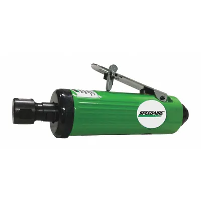SPEEDAIRE Die Grinder: Straight Tool, 0.5 hp Horsepower, 22,000 RPM Max. Speed - Air-Powered Straight Die Grinders