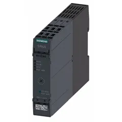 This non-reversing starter provides electronic overload protection for 3-pole motors up to 2 A. It includes an LED status indicator and 1NO/1NC auxiliary contacts for remote monitoring. Suitable for starting and stopping motors in industrial automation, HVAC, and pump applications.