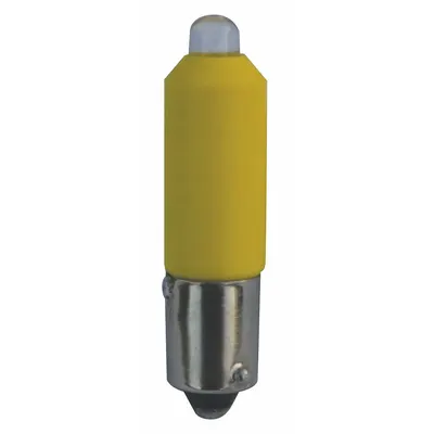 EATON Compact LED Bulb: LED, Miniature Bayonet (BA9s), (T) Tubular, T3-1/4, 120V AC - BA9s Single-Contact Miniature Bayonet Base Lamps