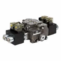 HYDRO CUSTOM Hydraulic Manifold Valve: Four-Way / Three Positions, 13 gpm Flow Rate - Max (MPN 228319)