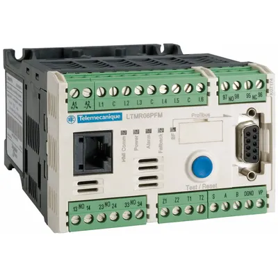 SCHNEIDER ELECTRIC LTMR08PFM Motor Management System, 0.4-8 A, Profibus DP - Motor Monitoring & Management Systems