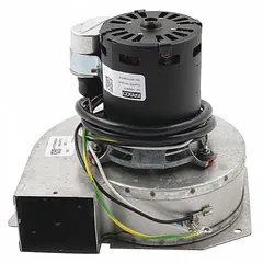 Blower for HVACR systems, used to move air in commercial and industrial heating, ventilation, and air conditioning applications. Commonly installed in rooftop units, air handlers, and furnaces to support airflow for temperature regulation and system operation.