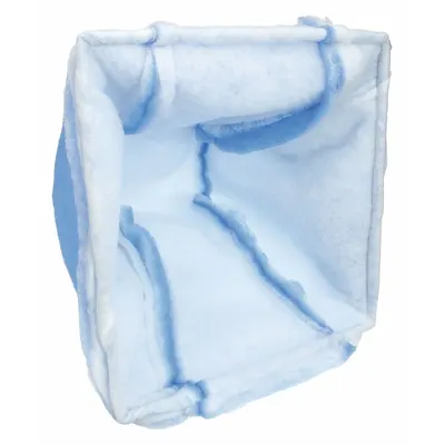 OEM Cube Air Filter: 24 in x 24 in x 10 in, 1 Pockets, Synthetic, Blue/White - 3-Ply Cube Air Filters