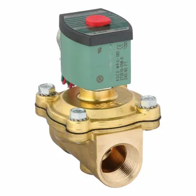 REDHAT Solenoid Valve: 2-Way, Normally Closed, 1 in Pipe Size, 220V AC/240V AC - 2-Way/2-Position, Normally Closed Solenoid Valves