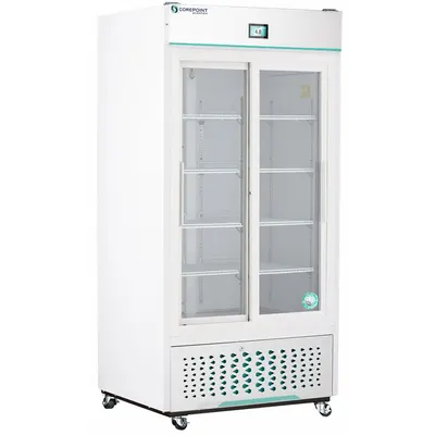 COREPOINT SCIENTIFIC Medical and Lab Refrigerator: 33 cu ft, Upright, 1°C to 10°C - Pharmacy & Vaccine Refrigerators