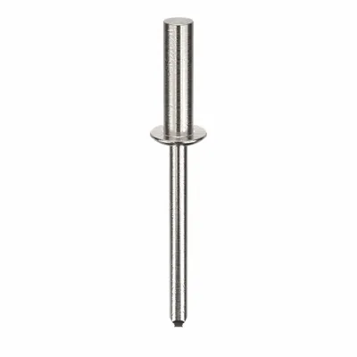 POP AVDEL Domed-Head Blind Rivet, 0.186" dia, 2 2/95" L, 250 PK - Domed-Head Blind Rivets
