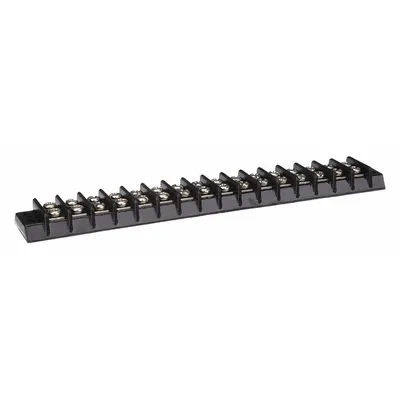 OEM Barrier Terminal Strip: 16 Poles - Surface Mount Barrier Strips