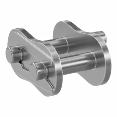 TSUBAKI Attachment Link: For Stainless Steel Roller Chains, D-1, 50, Single Strand - Attachment Links for ANSI Standard Chains