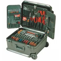 XCELITE Electronics Tool Kit: 86 Total Pcs, Rolling Tool Case, 30 or more Pieces Range (MPN TCMB100STWN)