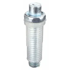 This pivot guide is used to guide and stabilize hanging doors in commercial or industrial applications. It measures 1-1/8 inches in length and 3-3/4 inches in width, with a maximum weight capacity of 25 lb per pair. Supplied as one pair.