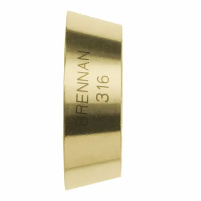 BRENNAN INDUSTRIES N0319-F-08-B Clean & Bagged Double-Ferrule - Clean & Bagged Double-Ferrule Brass Compression Fittings