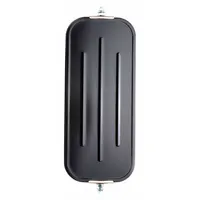 Truck Mirror - Flat Ribbed Back: Rectangular, Flat, For Driver/Passenger Vehicle Side (MPN 705104)