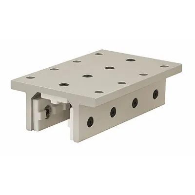 80/20 Linear Bearing: 15 Series, 4 in L x 1 7/8 in W x 6 in H, Silver, Double Flanged - Standard Linear Bearings