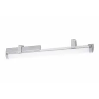 Linear LED bay light rated at 12500 lumens with a 3500K color temperature and 90W power consumption. Designed for mounting heights of 8 to 15 feet, it features a wide beam pattern and operates on 120-277V AC. Suitable for industrial and commercial spaces such as warehouses, assembly lines, and storage areas