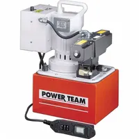 POWER TEAM Electric Pump: 10,000 psi Max. Op Pressure, 704 cu in/min Max. Flow Rate, 115V AC, PE554S
