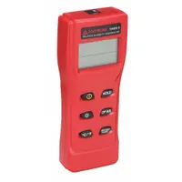 The AMPROBE THWD-5 measures ambient temperature, dew point, relative humidity, and wet bulb temperature. It is used for HVAC diagnostics, indoor air quality assessments, and environmental monitoring in industrial or commercial facilities
