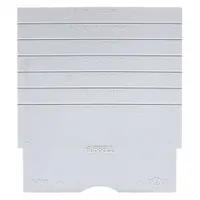 HUBBELL WIRING DEVICE-KELLEMS Side by Side Divider: Round, Composite, Hubbell, S1DIV1