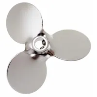 STIR-PAK Propeller: Propeller, 0455560, 3/8 in Shaft Dia, 3 Blades, Radial, Stainless Steel (MPN 04552-60)