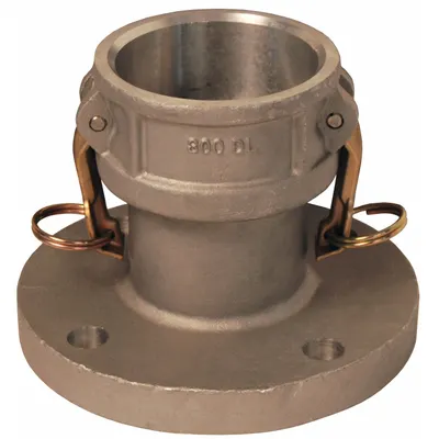 DIXON VALVE & COUPLING Cam and Groove Coupling: 3 in Coupling Size, 125 psi Max. Working Pressure @ 70 F - Type DL Aluminum Cam & Groove Fittings