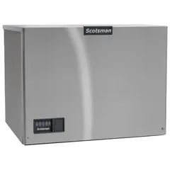 Water-cooled ice machine head producing 600 lb of half-dice ice per day. Measures 30 in wide by 24 in deep by 23 in high, operates on 203-208V, and is Energy Star compliant. Suitable for commercial kitchens and food service operations requiring high ice production in warm environments.