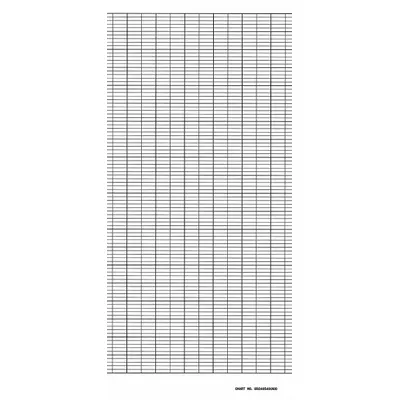GRAPHIC CONTROLS Fanfold Paper Strip Chart Compatible with - Strip Chart Paper Compatible with Eurotherm Chessell