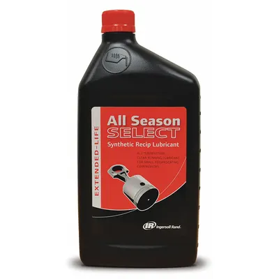 INGERSOLL RAND All Season Select Compressor Oil, 1 L Bottle, 38440228 - Air Compressor Oils