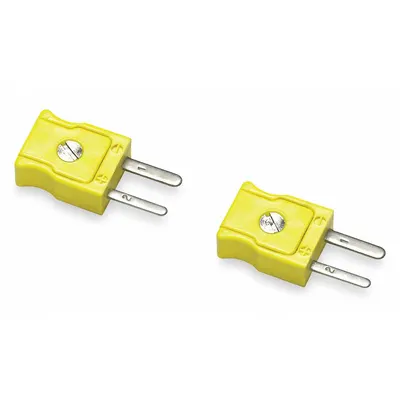 FLUKE Thermocouple Plug: Jack, For Type K Thermocouple Type, Mini Plug, 2 Pins - Thermocouple Plugs