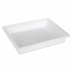 Rectangular Lab Tray, HDPE, 15.7 L, 16 in L x 20 in W, Non-Sterile