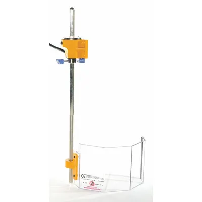 REPAR Machine Guard: 3-Sided, 7 7/8 in Guard Wd, 5 1/8 in Guard Ht - Drill Press Guards with Safety-Interlock Switch