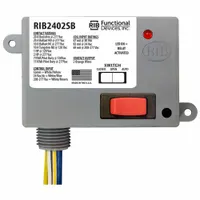 RIB Enclosed Pre-Wired Relay: 20 A Rating, SPST-NO, 0.50 in NPT (MPN RIB2402SB)