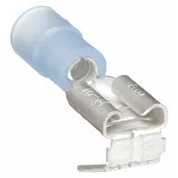 Wire Disconnect: Blue, Nylon, Partial Coverage, 0.25 in x 0.032 in Tab