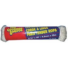 APPROVED VENDOR UV-Resistant Static Rope, 3/16 in Dia, 55 lb Working Load Limit