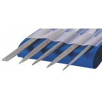 Needle File Set: Equaling/Half Round/Round/Square/Triangular, 140 mm Lg without Tang, 5 Pieces (MPN NF4205D181)
