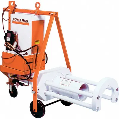 POSI LOCK Rail Bearing Puller: 100 ton Capacity with Attachments - High-Force Hydraulic Puller Systems