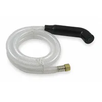 AMERICAN STANDARD Kitchen Sprayer: Plastic/Rubber, Black, 54 in Overall Lg, 1/2" Connection Size (MPN M953670-0170A)