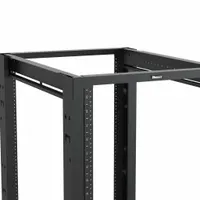 PANDUIT 4-Post Rack: 45 Rack Units, Free-Standing Mount, 84 in x 23 1/4 in x 30 in, Steel, 4-Post (MPN R4P)