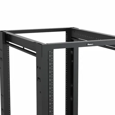 PANDUIT 4-Post Rack: 45 Rack Units, Free-Standing Mount, 84 in x 23 1/4 in x 30 in - Open-Frame Server Racks