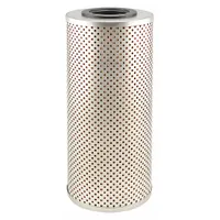 Cartridge hydraulic filter for removing contaminants from hydraulic fluid in industrial and mobile equipment. Features cellulose media, 1 5/8 in inside diameter, and two attached grommets for secure installation. Compatible with Allis-Chalmers vehicles