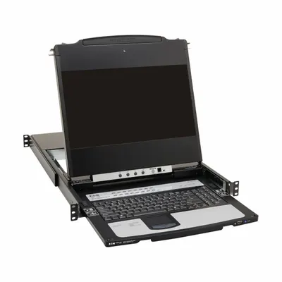 EATON TRIPP LITE Server Management Console: KVM Included, Single User Users Supported - KVM Consoles